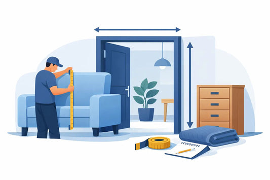 How to Measure Furniture Through Doorways