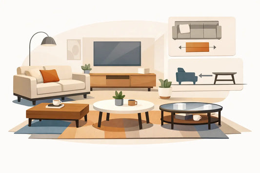 Coffee Table Size Guide for Every Living Room