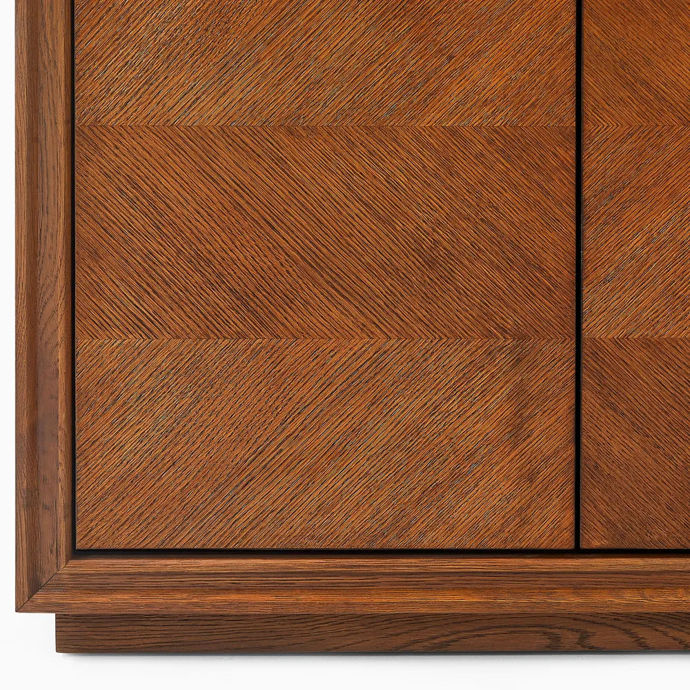 Thursen 36" Oak Bookcase