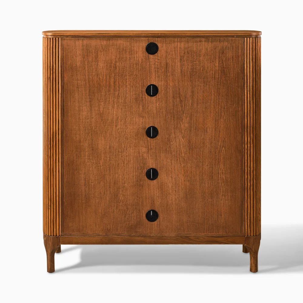 Skugga 47" Oak Shoe Storage