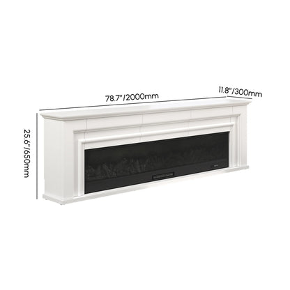 78.7" Electric Fireplace TV Stand with Remote Control