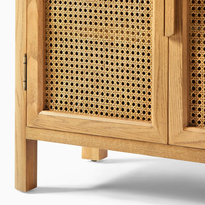 Alvborg 48" Rattan Shoe Storage