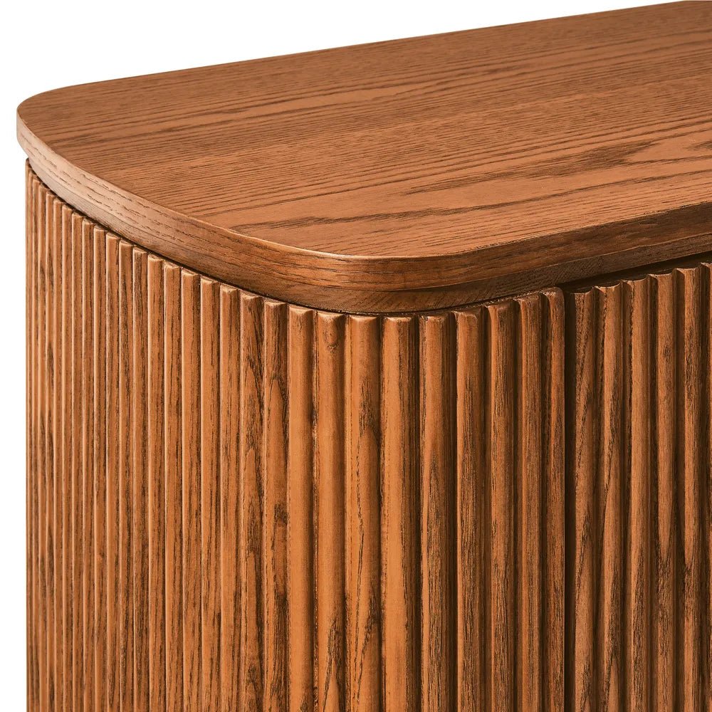 Skugga 47" Oak Shoe Storage