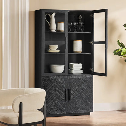 Fiske 37" Chevron Cabinet