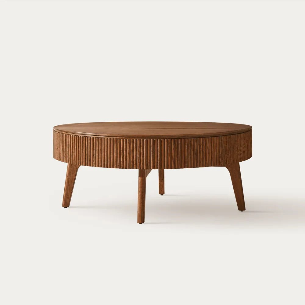 Magnus 39" Lift-Top Oak Coffee Table