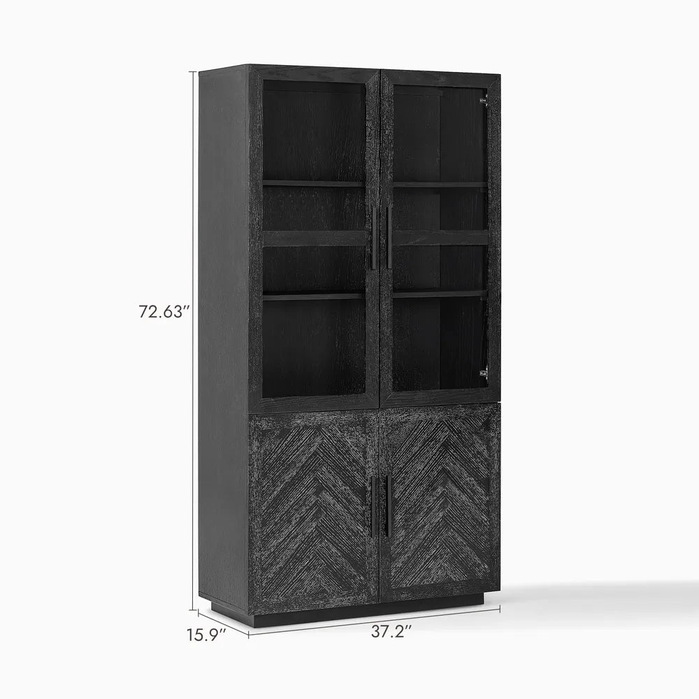 Fiske 37" Chevron Cabinet