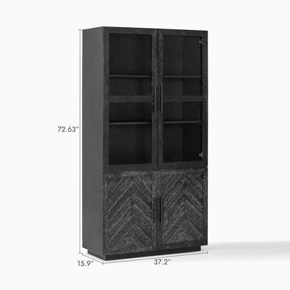 Fiske 37" Chevron Cabinet