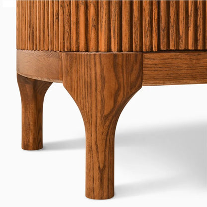 Skugga 47" Oak Shoe Storage