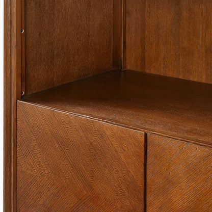 Thursen 36" Oak Bookcase
