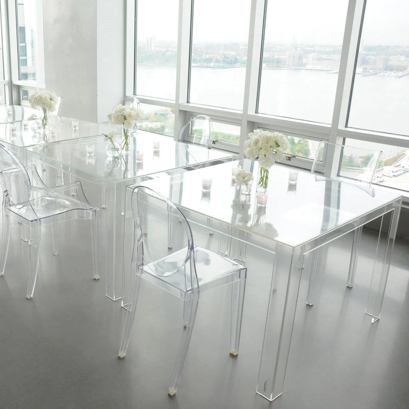 Invisible Dining Table