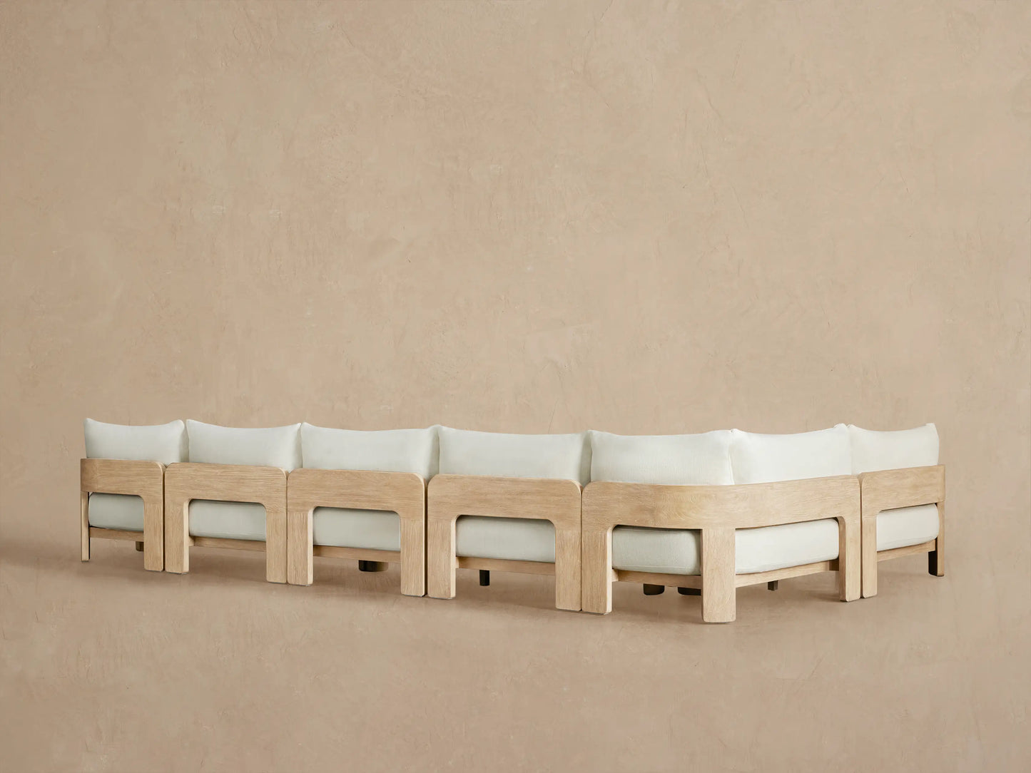 Anami Outdoor Three-Piece Corner Sectional