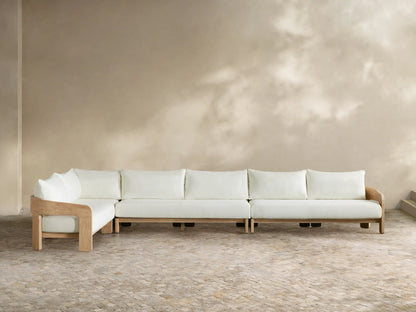 Anami Outdoor Three-Piece Corner Sectional