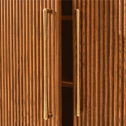 Skugga 47" Oak Shoe Storage