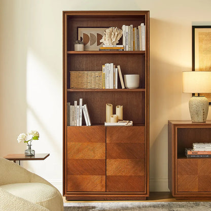 Thursen 36" Oak Bookcase