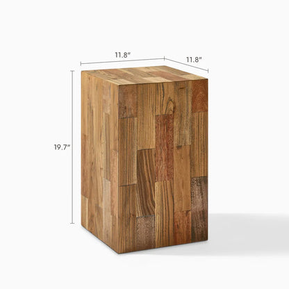 Ole 11" Old Elm Side Table