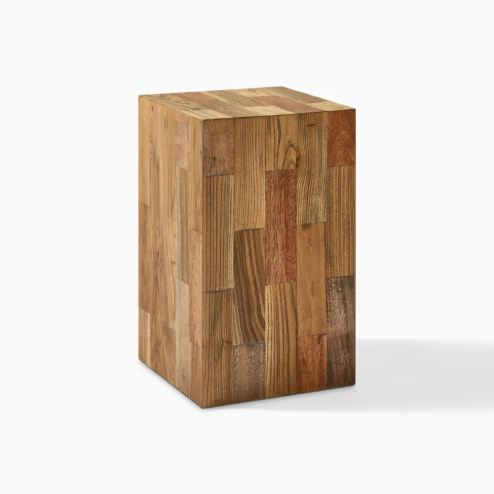 Ole 11" Old Elm Side Table