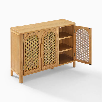 Alvborg 48" Rattan Shoe Storage