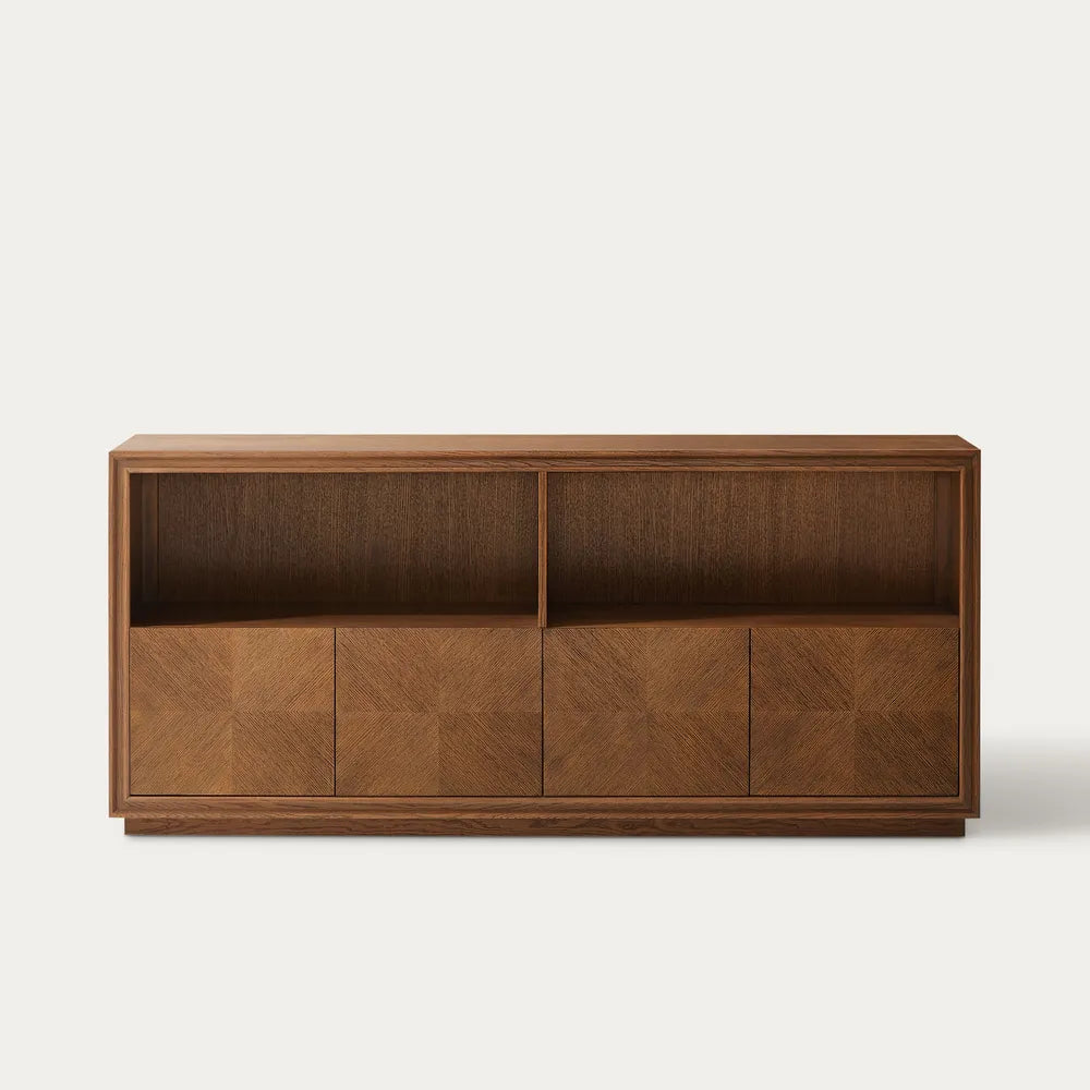 Thursen 36" Oak Bookcase