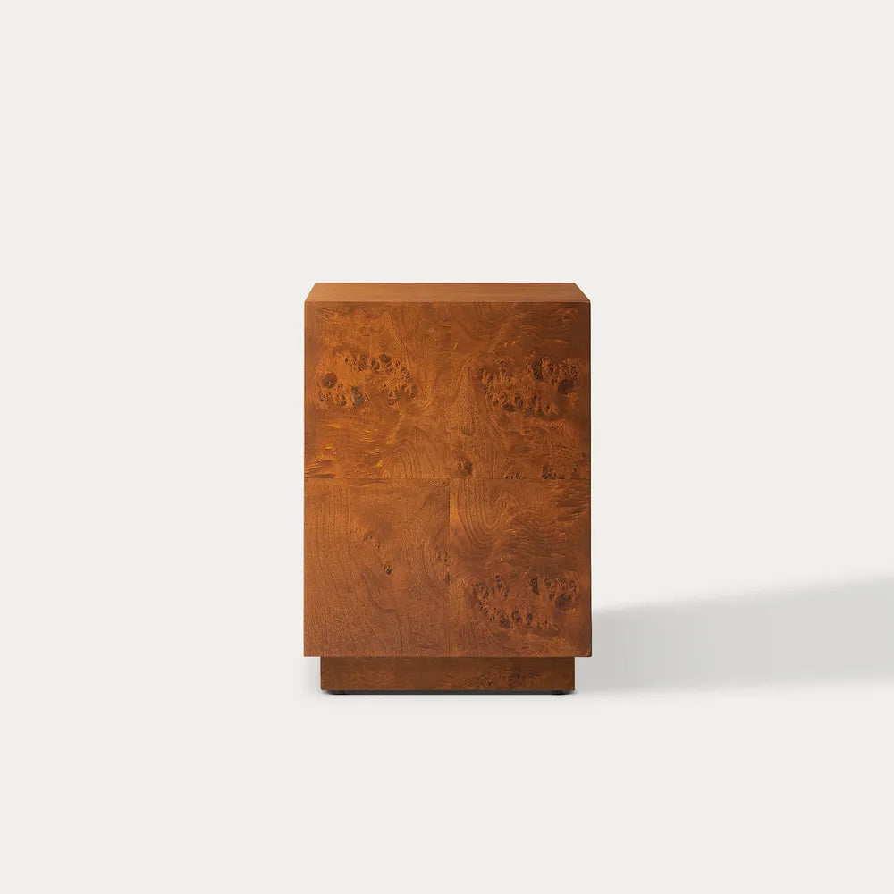 Bodil 14" Burl Side Table