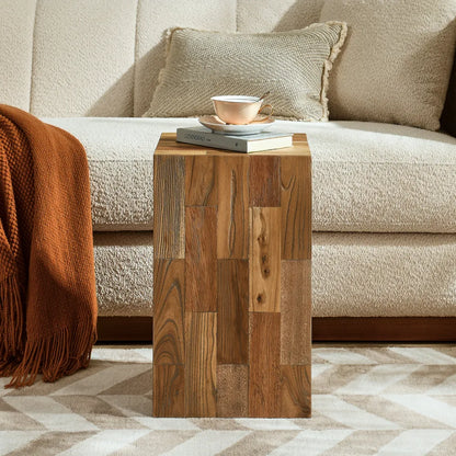 Ole 11" Old Elm Side Table