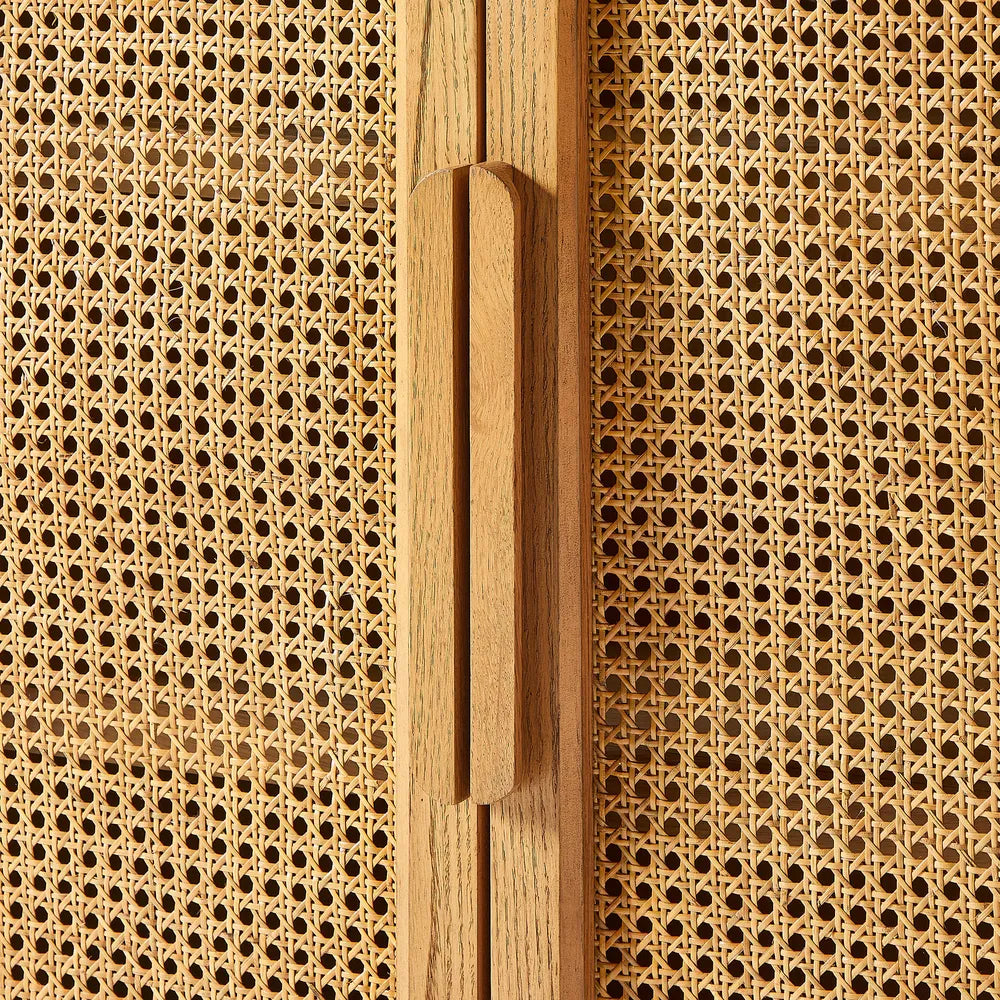 Alvborg 48" Rattan Shoe Storage