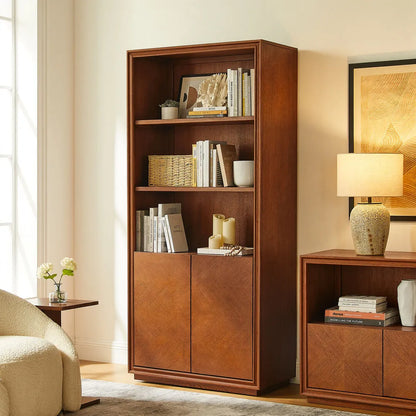 Thursen 36" Oak Bookcase
