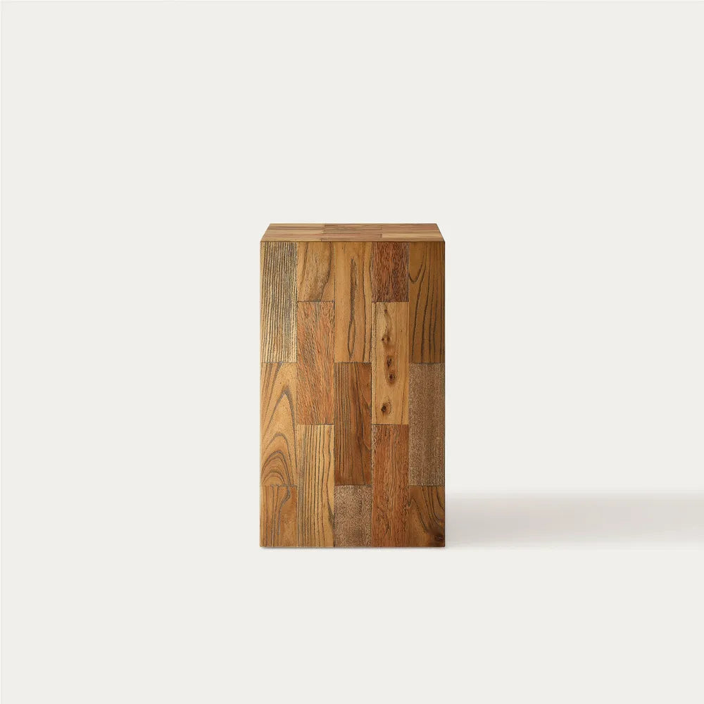 Ole 11" Old Elm Side Table