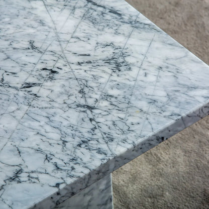 ET306BMW MARBLE END TABLE