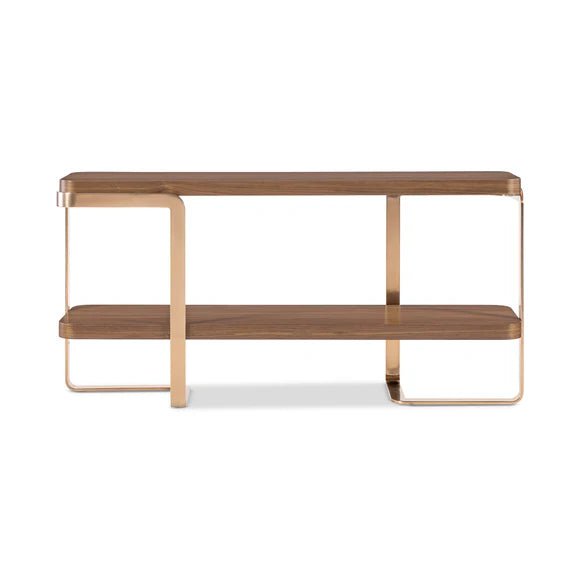 Eleana Console Table with Fixed Shelf